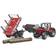 Bruder Massey Ferguson 7480 with Frontloader & Timber Trailer 02046