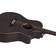 Schecter Deluxe Acoustic Satin SeeThru Black Chitarra Acustica Jumbo