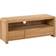 Julian Bowen Curve Oak TV Bench 115x45cm