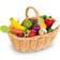 Janod Fruits & Vegetables Basket 24pcs