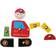 Woody Tap a Shape Cork Board Cars