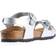 Birkenstock Kid's Rio Birko Flor - Silver