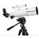 Bresser Classic 70-350 Telescopio Lyra Nero-Bianco