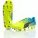 Puma Jr evoPOWER 1.3 FG - Safety Yellow/Black/Atomic Blue