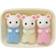 Sylvanian Families Marshmallow Mouse Triplets