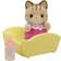 Sylvanian Families Striped Cat Baby