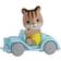 Sylvanian Families Baby Carry Case Squirrel on Car