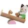 Sylvanian Families Baby Carry Case Cat on See Saw