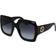 Gucci GG0053S Square Women Sunglasses - Black