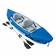 Bestway 65077 kayak deportivo personas(s) Azul, Gris Vinilo Kayak inflable