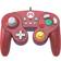 Hori Battle Pad Manette Filaire Type GameCube Super Smash Bros Pour Nintendo Switch Design Mario Licence Officielle Nintendo Rouge