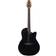 Ovation Applause AE44II Mid Cutaway Black Guitare acoustique-électrique