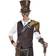 Widmann Steampunk Halvmaske Sort/Guld