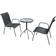 vidaXL 43315 Set da Bistrot, 1 Tavolo incluso 2 Sedie