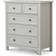 Julian Bowen Maine Dove Grey Chest of Drawer 84x94cm