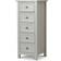 Julian Bowen Maine Dove Grey Chest of Drawer 48x114cm