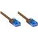 Good Flat RJ45-RJ45 U/UTP Cat6a 0.5m