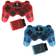 ZedLabz Wireless RF Double Shock Vibration Controller 2 - Red/Blue