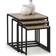 Julian Bowen Tribeca Nesting Table 45x45cm 3pcs