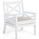 Beliani Baltic Chaise de jardin pour repas