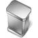 Simplehuman Rectangular Pedal Bin with Liner Pocket 55L