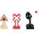 Hape Mechanical Railway Signals & Tracks
