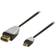 Bandridge USB A-USB Micro-B 2.0 M-F Adapter 0.2m