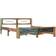 vidaXL Solid Recycled 76cm Sengeramme 160x200cm