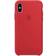 Apple Funda Silicone Case Rojo Para Iphone X