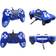 Subsonic Pro4 Controller Calcio Per Playstation 4 Ps4 Slim Ps4 Pro Playstation 3 Pc Pro 4 Blu Cablato