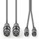 Nedis 2RCA-2XLR M-F 1.5m