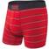 Saxx Vibe Boxer Brief - Red Shallow Stripe