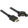 DeLock Panel Mount HDMI-HDMI M-F Angled 0.5m