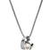 Skagen Agnethe Pendant Necklace - Silver/White