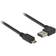 DeLock Left/Right Easy-USB USB A-USB Micro-B 2.0 Angled 1m