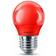 Philips Ampoule LED E27 P45 3,1W, rouge