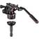 Manfrotto Kit video Nitrotech 612, treppiede tubo doppio alluminio