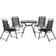 Beliani Livo Patio Dining Set, 1 Table incl. 4 Chairs