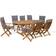 Beliani Maui Patio Dining Set, 1 Table incl. 8 Chairs