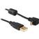 DeLock 90° Angled Ferrite USB A-USB Micro-B 2.0