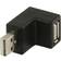Valueline Angled USB A-USB A 2.0 M-F Adapter
