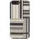 Richmond & Finch Platinum Stripes Case (iPhone 6/6S/7/8 Plus)