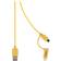 Valueline USB A-Lightning/USB B Micro 1m