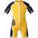 Didriksons Reef Kid's Swimming Suit - Yellow (502470-050)