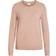 Vila Ril Round Neck Knitted Pullover - Pink/Ash Rose