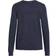 Vila Ril Round Neck Knitted Pullover - Blue/Total Eclipse