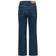 Selected High Straight Fit Jeans - Blue/Medium Blue Denim