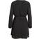 Vila Long Sleeved Mini Dress - Black