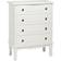 LPD Furniture Antoinette 4 Drawers Chest of Drawer 80x101cm