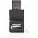 Nedis 270° USB A-USB A M-F 2.0 Angled Adapter
